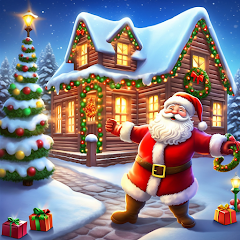 Christmas Room Escape Holidays Icon