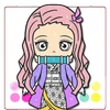 Nezuko Glitter Coloring Mod Apk [Remove ads][Mod speed]