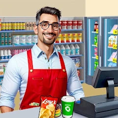 Supermarket Shop Sim Game 25 Mod Apk [Бесконечные деньги]