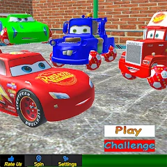 McQueen and Crazy Racing Cars Mod Apk [Без рекламы][Бесконечные деньги]