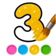Number & ABC Coloring For Kids Mod Apk [Remove ads][Mod speed]