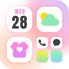 Themepack - App Icons, Widgets Mod