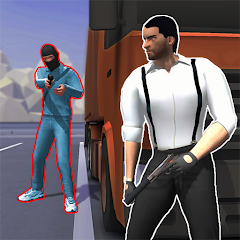 Agent Mission: Gun Shooting Icon