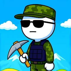Army Base Miner Mod Apk [Remove ads][Mod speed]