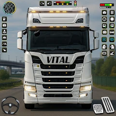 City Truck Transport Games 3D Mod