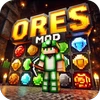 Ores Mod For MCPE Mod Apk [إزالة الإعلانات][سرعة Mod]
