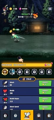 Stick Demon Fight: Idle RPG screenshots