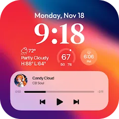 Lock Screen OS Mod Apk 4.0.5 [مفتوحة][علاوة]