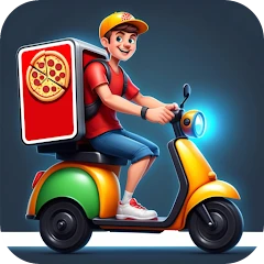 Pizza Delivery Game: Scooter
