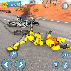 Motorcycle Crash Ragdoll Fall Mod Apk [Remove ads]