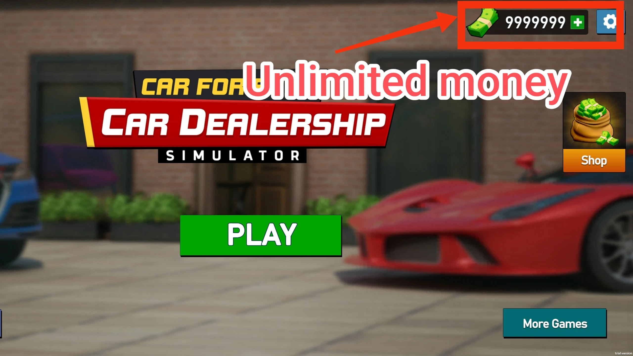 Car Dealership Business Game MOD APK Review And Video Guide for Android Banner