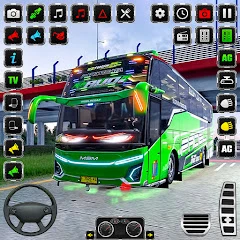 Bus Game Drive: City Bus