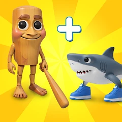 AI Mix Animal Games: монстр