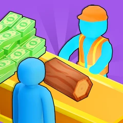 Lumber Factory Mod Apk 1.0.12 [Remover propagandas][Dinheiro Ilimitado][Compra grátis][Sem anúncios]