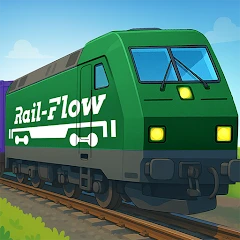 Rail-Flow Game Mod Apk [Remove ads][Mod speed]