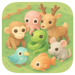 Animal Merge-Hayvan Birleştir Mod Apk [Reklamları kaldır][Mod hızı]