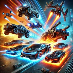 Merge Masters: Car Combat Mod Apk [Reklamları kaldır][Mod hızı]