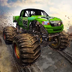 Offroad Jeep Truck Derby 3D Mod