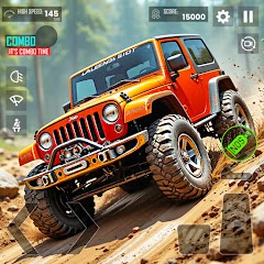 4X4 Offraod Jeep Driving Games Mod Apk 1.1.5 [المال غير محدود]