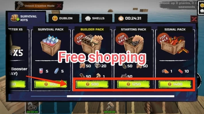 Survival on Raft: Multiplayer mod