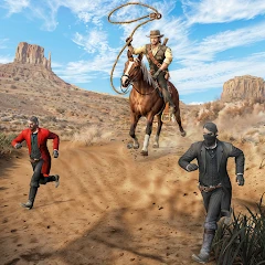 West Cowboy Horse Riding 3D