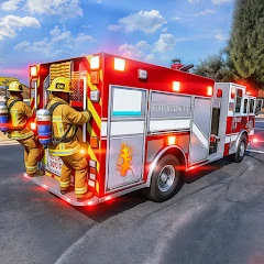 Fire Truck Game Firefighter 3D