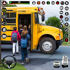 School Bus Simulator 3D Game Mod APK