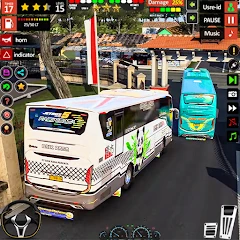 US Luxury Bus Driving Game 3D