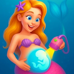Mermaid Newborn Party Game