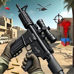 FPS War: Gun Shooter 3D Action Mod Apk 1.2.4 [Hilangkan iklan][God Mode][Weak enemy]