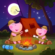 Hippo Family: Mountain Camping Mod Apk [Full]