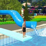 Uphill Rush Aqua Water Park Slide Racing Games