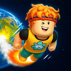 Obby Fly to Planet Space Mod APK