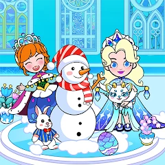Ice Princess World Castle Life Mod Apk [Remove ads][Mod speed]