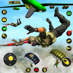 Fps Commando стрелялки 3d Mod Apk [Мод-меню
][Режим бога]