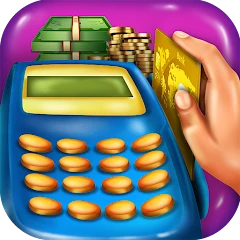 Supermarket Cashier Kids Games Mod Apk [Remove ads][Mod speed]