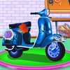 Scooter Repair Mechanic Garage