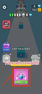 Jelly Run 2048 screenshots