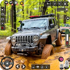 4x4 Jeep Driving Offroad Games Mod Apk [Remove ads][Mod speed]