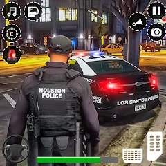 US Police Car Games Simulator