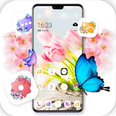 Flower Launcher, beauty themes