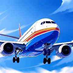 Mini Airport：idle planes Mod Apk [Dinero ilimitado]