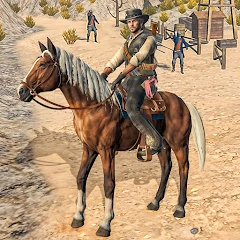 West Cowboy Horse Riding 3D