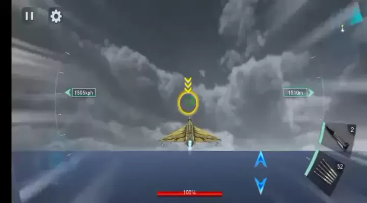 Combatiente de cielo 3D Mod