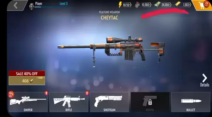 Sniper Zombie 3D Game screenshots