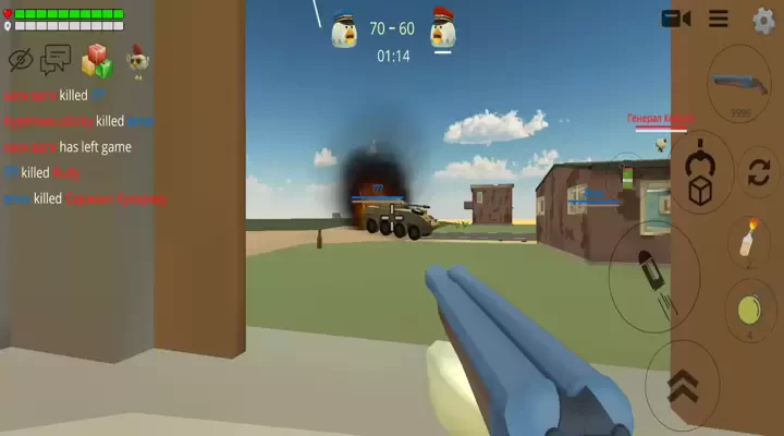 Chicken Gun online fps shooter screenshots