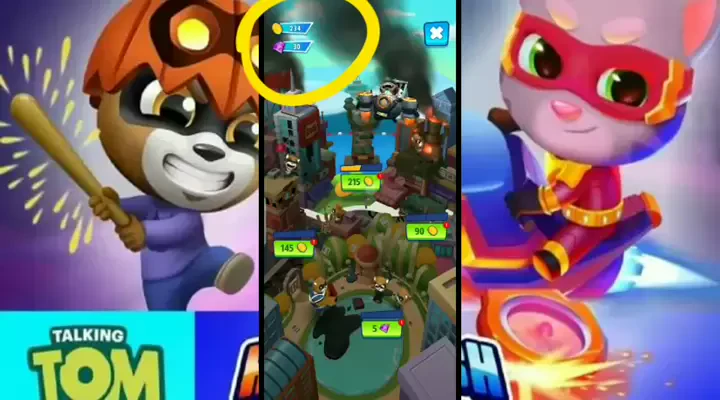 Talking Tom Hero Dash مهكر