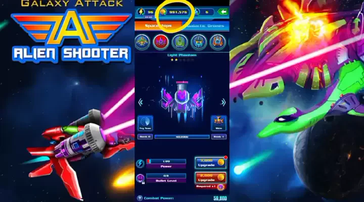 Galaxy Attack: Alien Shooting mod