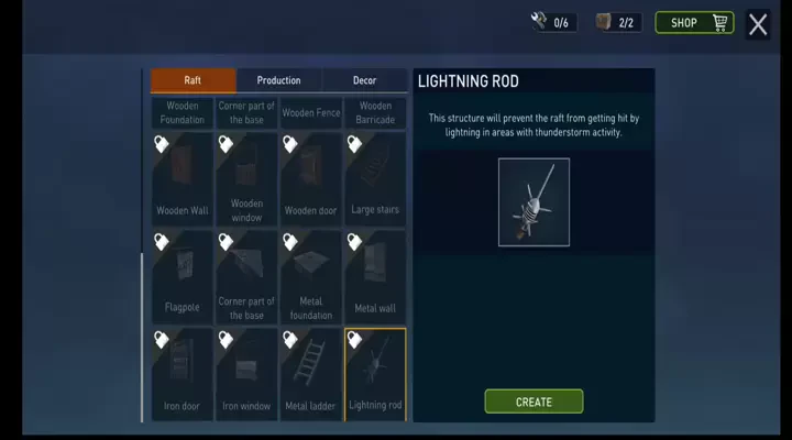 Raft® Survival - Ocean Nomad mod