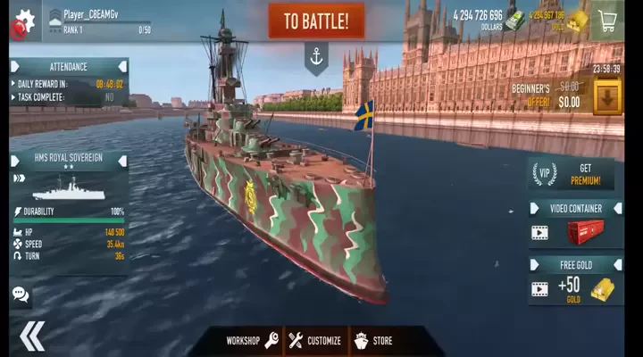 Battle of Warships: Online
